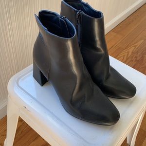 Chinese Laundry Black Ankle Boots (Size 7.5)
